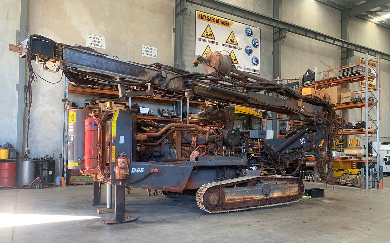Epiroc SmartROC D65 drill rig