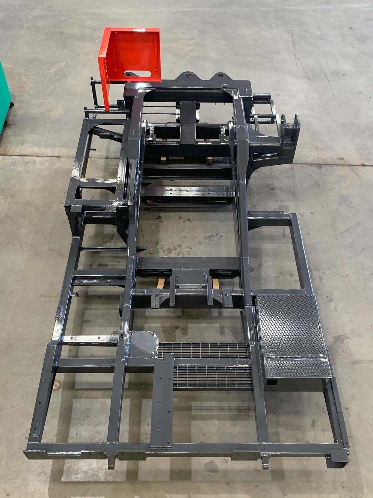 sandvik dr560 drill rig chassis