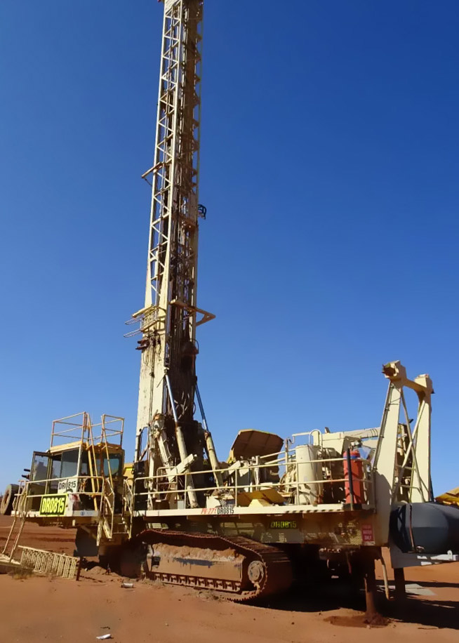 Salvaged Pit Viper 271 drill rig