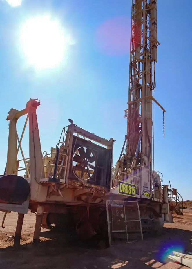 Salvaged Pit Viper 271 drill rig