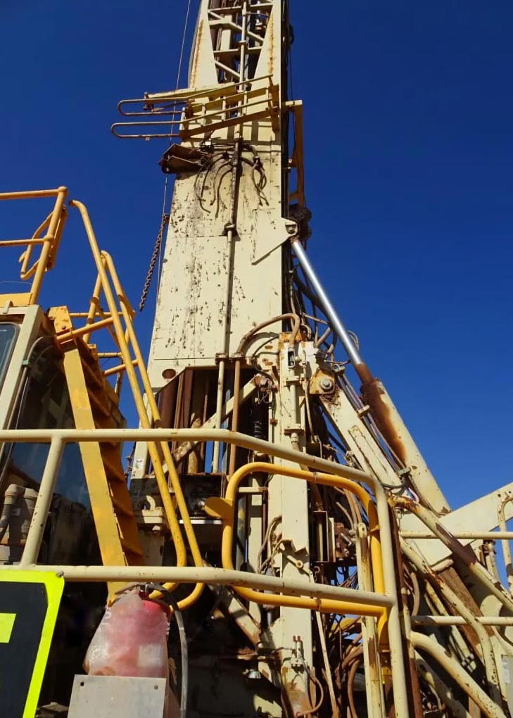 Salvaged Pit Viper 271 drill rig