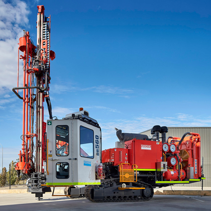 Sandvik DR560 drill rig